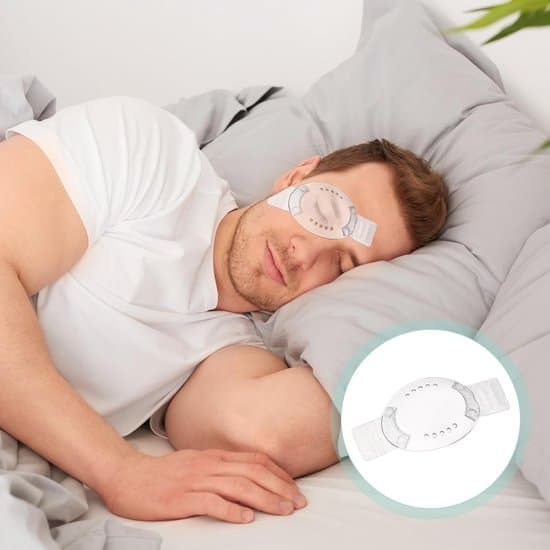 4-pack transparenta postoperativa ögonmasker, bekväma och andningsbara, vuxen/barn