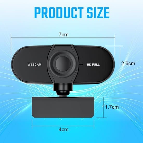 Webbkamera för PC - Streamingkamera - 4K-kvalitet - Svart - Mikrofon