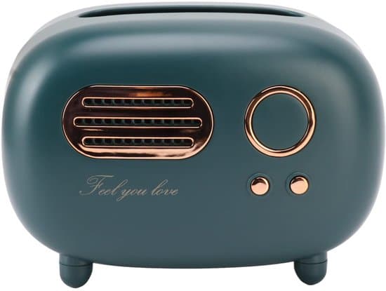 Retro Radioformet Servietboksdispenser - Dekorativ