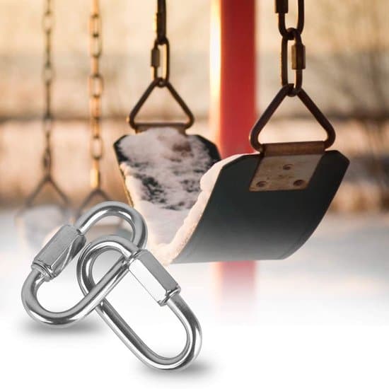 M5 Quick-Connect Ring - Rustfri Stål Kædeforbinder - 16 stk. pr. pakke