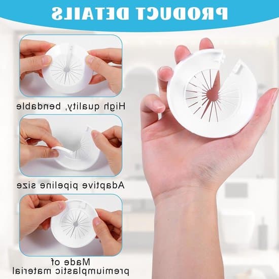 - Rörlock 6 delar - Vit - ABS-plast - Dekorativ