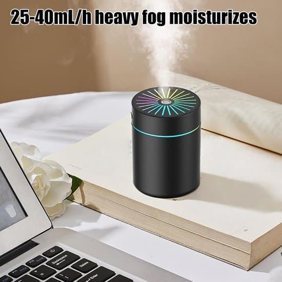0,5L Bærbar Bil Luftfugter, Plante Luftfugter, Renere, Aroma Diffuser