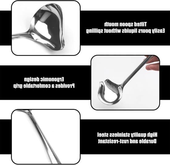 - 2-delt suppeske sæt - Rustfrit stål