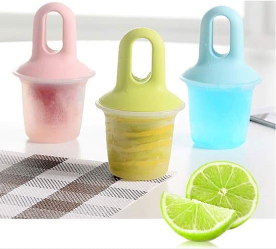 Mini farverige isforme - DIY ispindeforme til børn