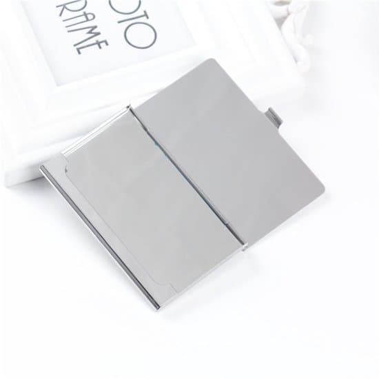 Visitkortshållare, 2-pack, rostfritt stål, unisex