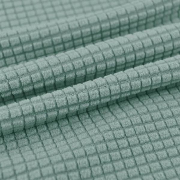 Elastiskt sofföverdrag - Jacquardtyg - Mörkgrå