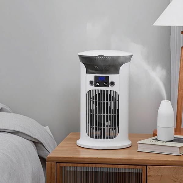 Bærbar aircondition - 4-i-1 luftkøler - Grøn