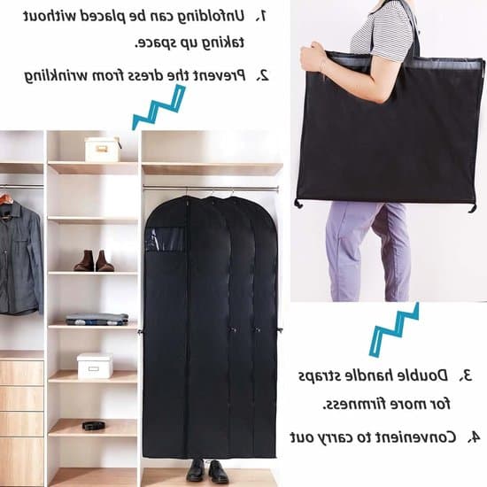 Sort dragtpose til brudekjoler - Beskyttelse, opbevaring og stil til brudetøj