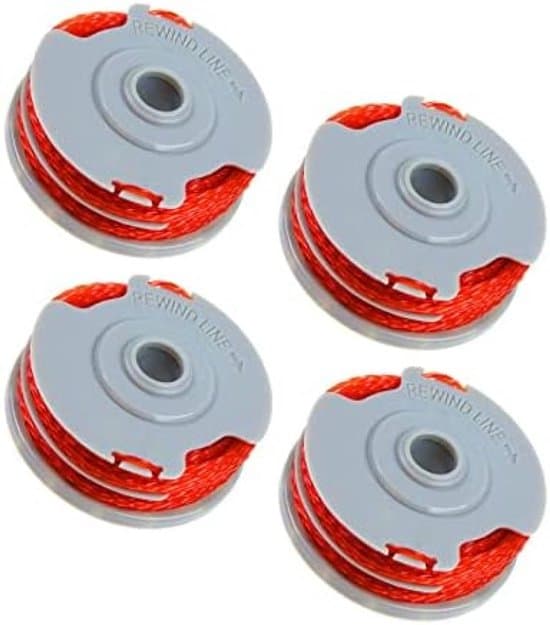 Udskiftningsspoler til FLYMO FLY021 plæneklippere, dobbelte automatiske nylonspoler, Φ1,5 mm, 11 meter.