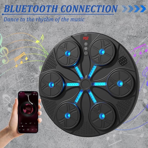 Smart musikboxningsmaskin, Bluetooth väggmonterad träningsutrustning