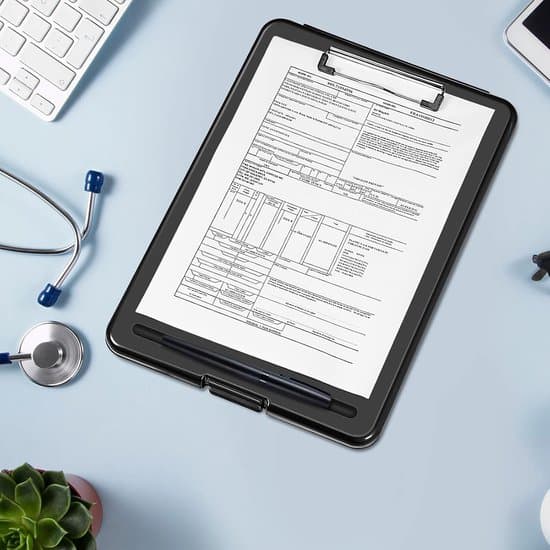 A4 Clipboard med opbevaring - Sort