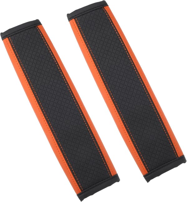 Bilbältesskydd axelvadd läderväska, 2-pack