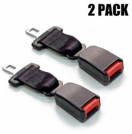 2-pack bilbältesförlängare - Universal - 2,1-2,2 cm bredd
