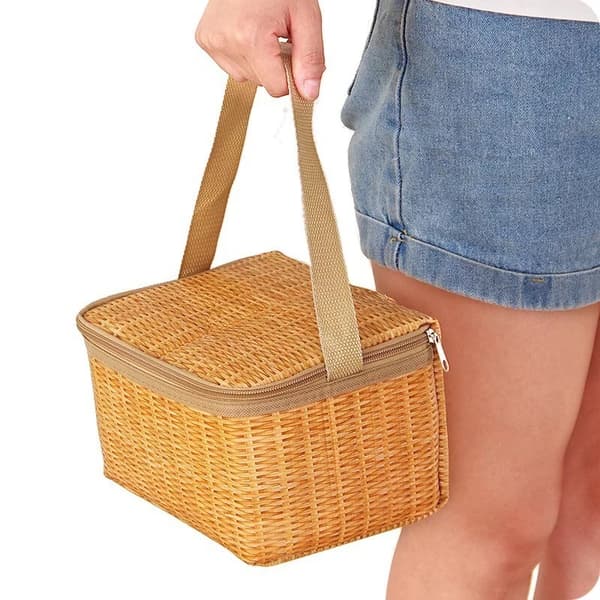 Isolerade matlådeväskor i bento-stil av EPE och aluminiumfolie