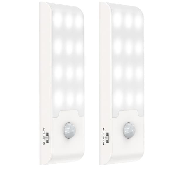 Sensorlys, 2-pak børnenatlys, LED-natlys, 3 tilstande, USB-opladning