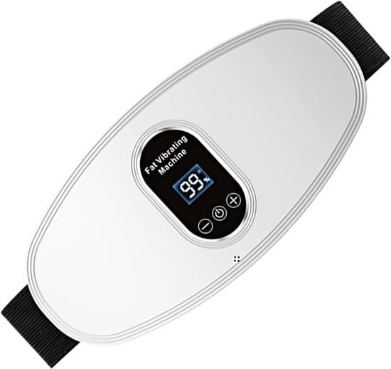 Mavemassager, 6-niveau justerbart massagebælte, smart LCD