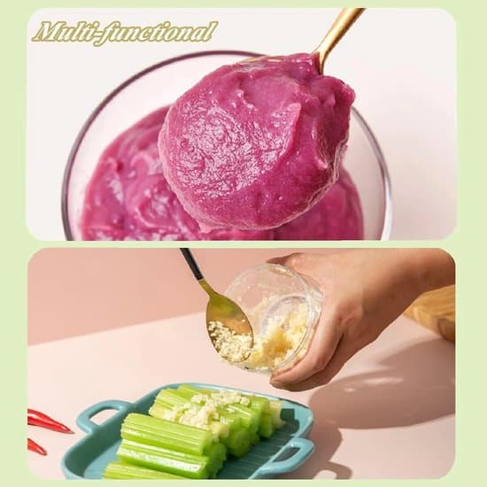Elektrisk Mini Foodprocessor - Løg/Hvidløg/Kød/Grøntsagshakker - Multifunktionel