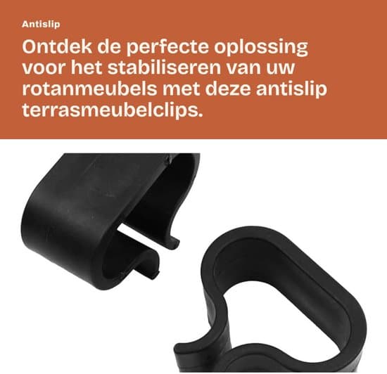- Havemøbelklemmer 10 Stykker - Anti-slip