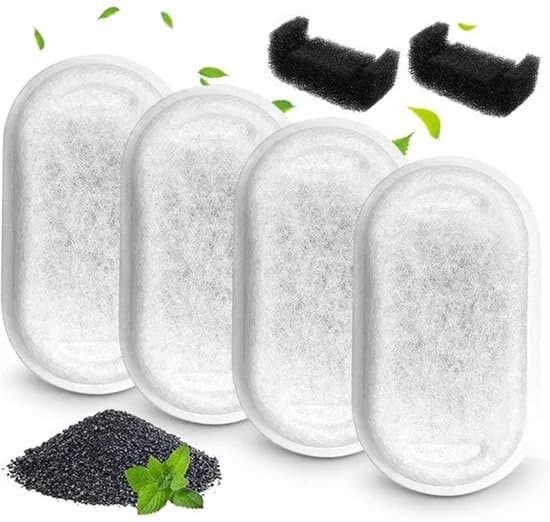 Kattvattenfontänfilter - 8-pack - Vattenfontänfilter