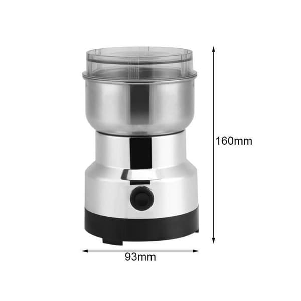 Kaffekværn - Elektrisk - Rustfrit stål - 200 watt - 220 volt