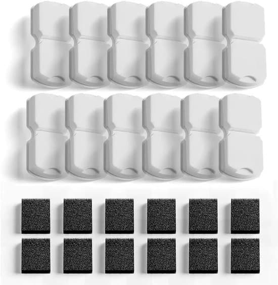 24-pack kattvattenfontänfilterbytesats (12 aktivt kol + 12 svampfilter).