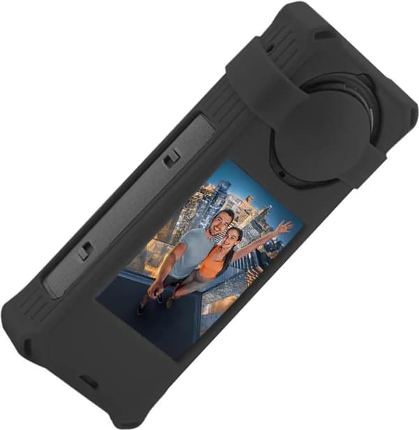 2-pack skyddande silikonfodral för Insta360 X5 (svart)