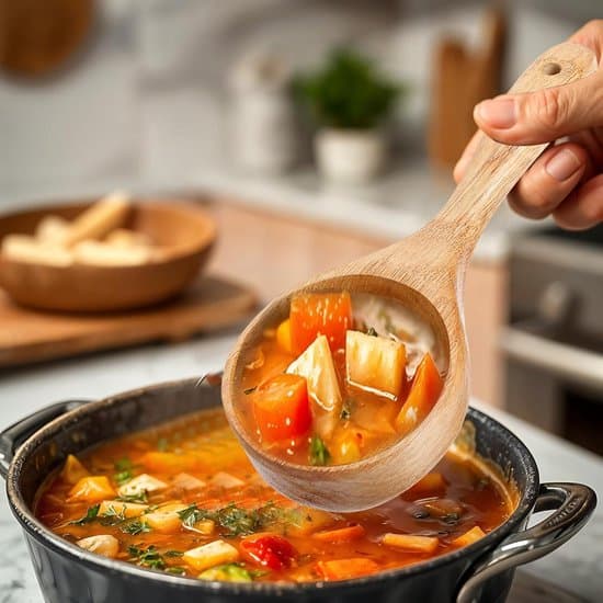 Serveringsske og skeer i rustfrit stål til suppe, sovs og salat.