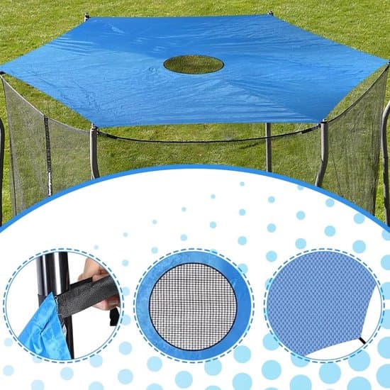 Trampolinsolsejl Ø 183 244 305 cm