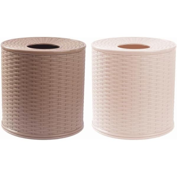 Toalettpappershållare i polypropen – 13 cm, 2-pack