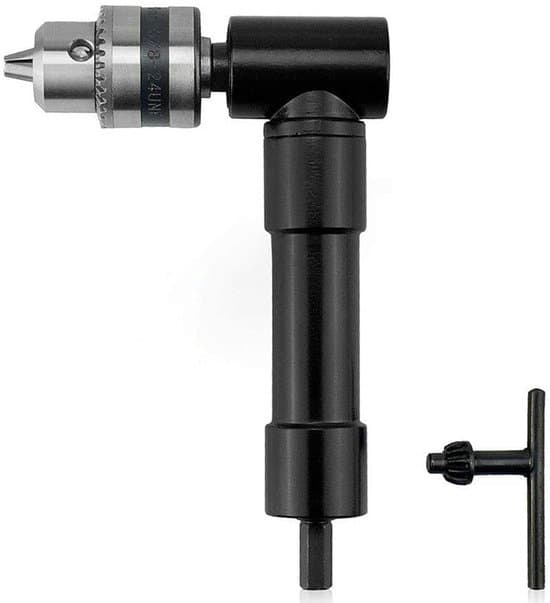 90° retvinklet boreadapter – 1-10 mm, til trange steder
