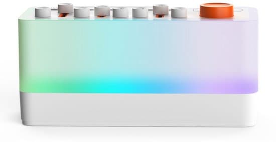 Vit brusgenerator, S10 Bluetooth-högtalare nattlampa, 60 timmar