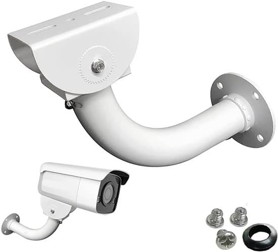 Justerbart universellt väggfäste för CCTV-säkerhetskameror - 180 graders vridning
