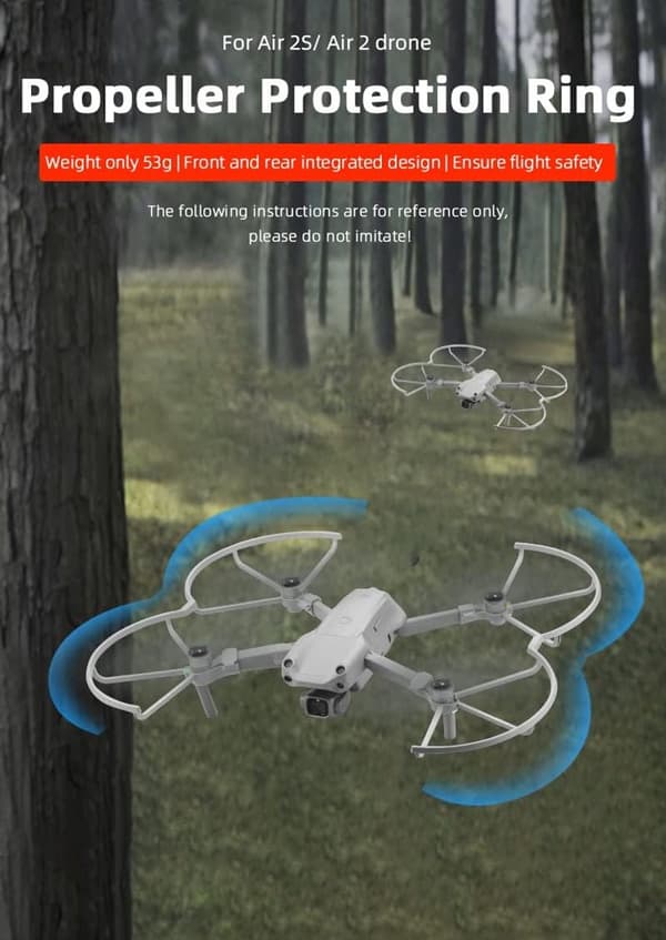 Propellerskydd för DJI Mavic Air 2 / Mavic Air 2S drönartillbehör