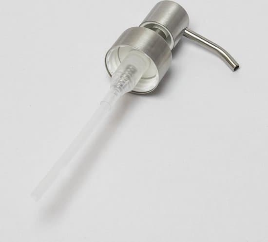 Sæbedispenser pumpehoved reservedele - Rustfrit stål - 1 stk. - Børstet