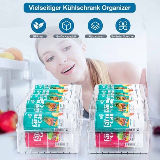 Kylskåpsförvaringsställ - BPA-fritt - Vikbart
