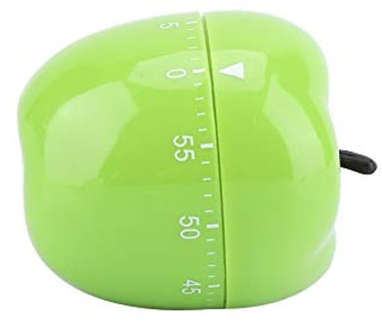 Mekanisk kökstimer - Grön äggklocka - Max 60 minuter - ABS-material