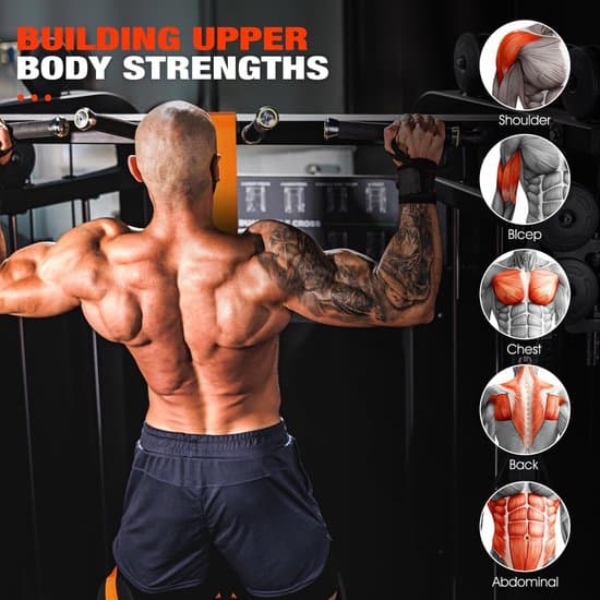Motståndsband med pedaler för pull-ups - Orange