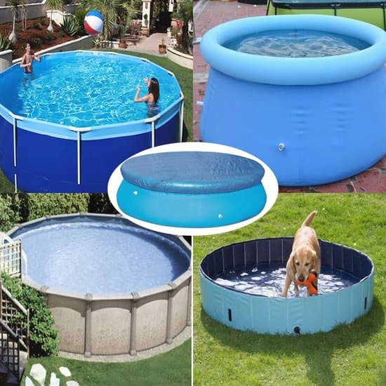 Runt poolskydd 244cm - Vattentätt PE-poolskydd