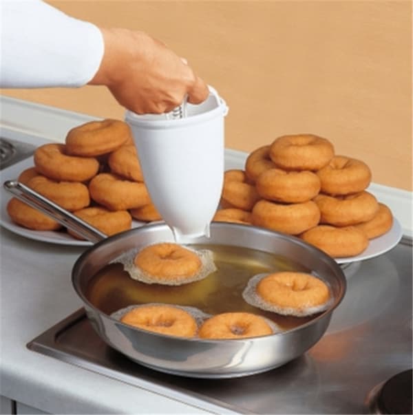 4-delt bageform donutmaskine