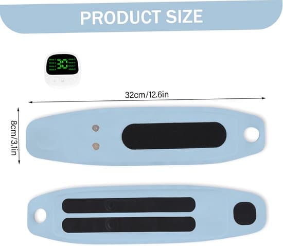Håndledsmassager med EMS-massagefunktion, ergonomisk design, blå
