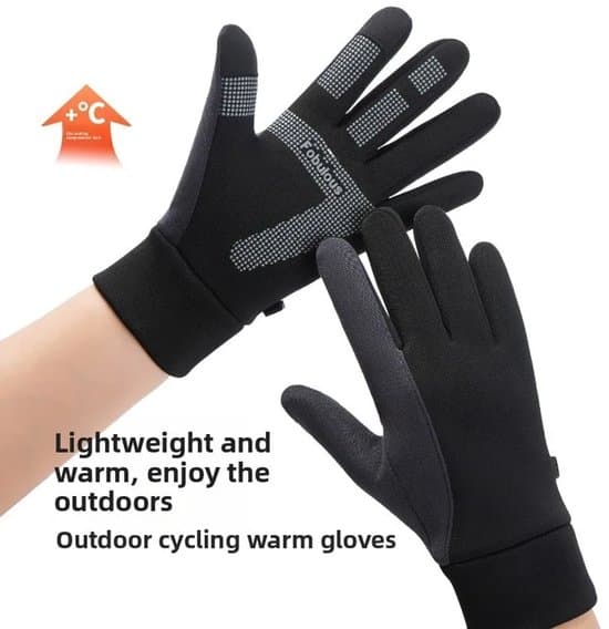 Unisex - Vintervarme - Touchscreen-understøttelse - Udendørs cykelhandsker
