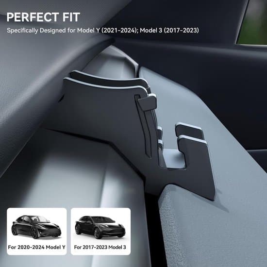 Velegnet til Tesla Model 3 / Model Y / Highland - Biltelefonholder