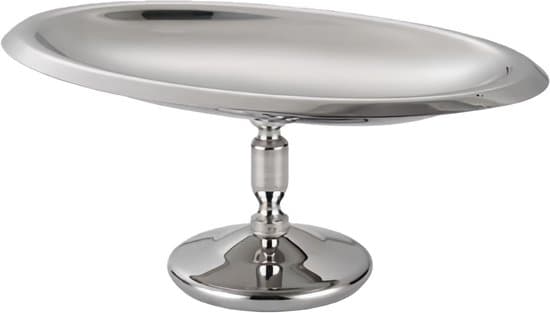 Silver 304 Rostfritt Stål Båtformade Glasskålar och Vinglas