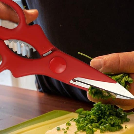 Robusta multifunktionella kökssaxar i rostfritt stål för hem och restaurang