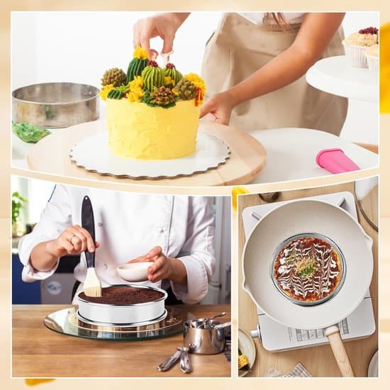 - 8-delad dessertringförpackning - Muffinsringar - Bakringar