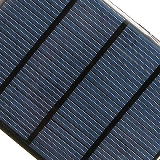 - Mini solpanel - 12 V 1,5 W - Hög effektivitet - Kompakt