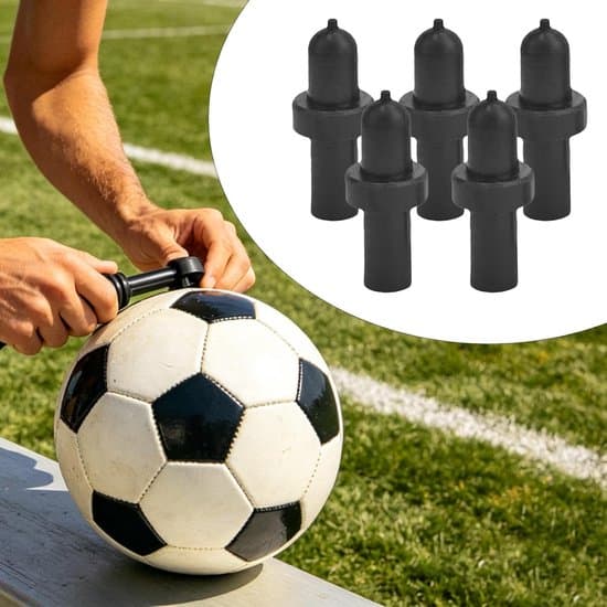 Kulventilmunstycke - Ventilbyte - Kulventiluppblåsning - Universalmodell - 5-pack - Svart