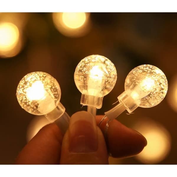 Julelys - 6 meter - 40 LED-lys - Hvid - Julepynt - Hvid Have