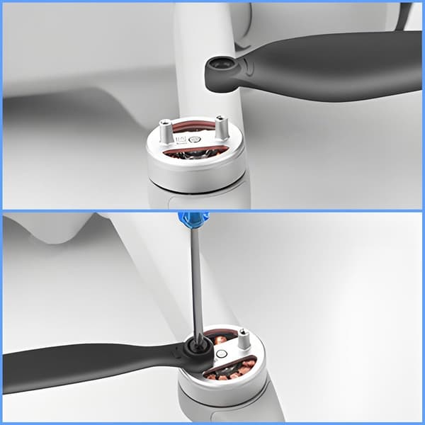 Til DJI Mini 3 Pro droner – 8-delt sæt af 6030F støjsvage quick-release propeller (orange, 8 stk.) (drone tilbehør)