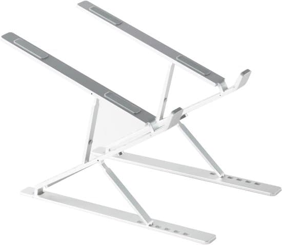 Vikbart bärbart ventilerat laptopstativ i aluminiumlegering, 10-15,6 tum